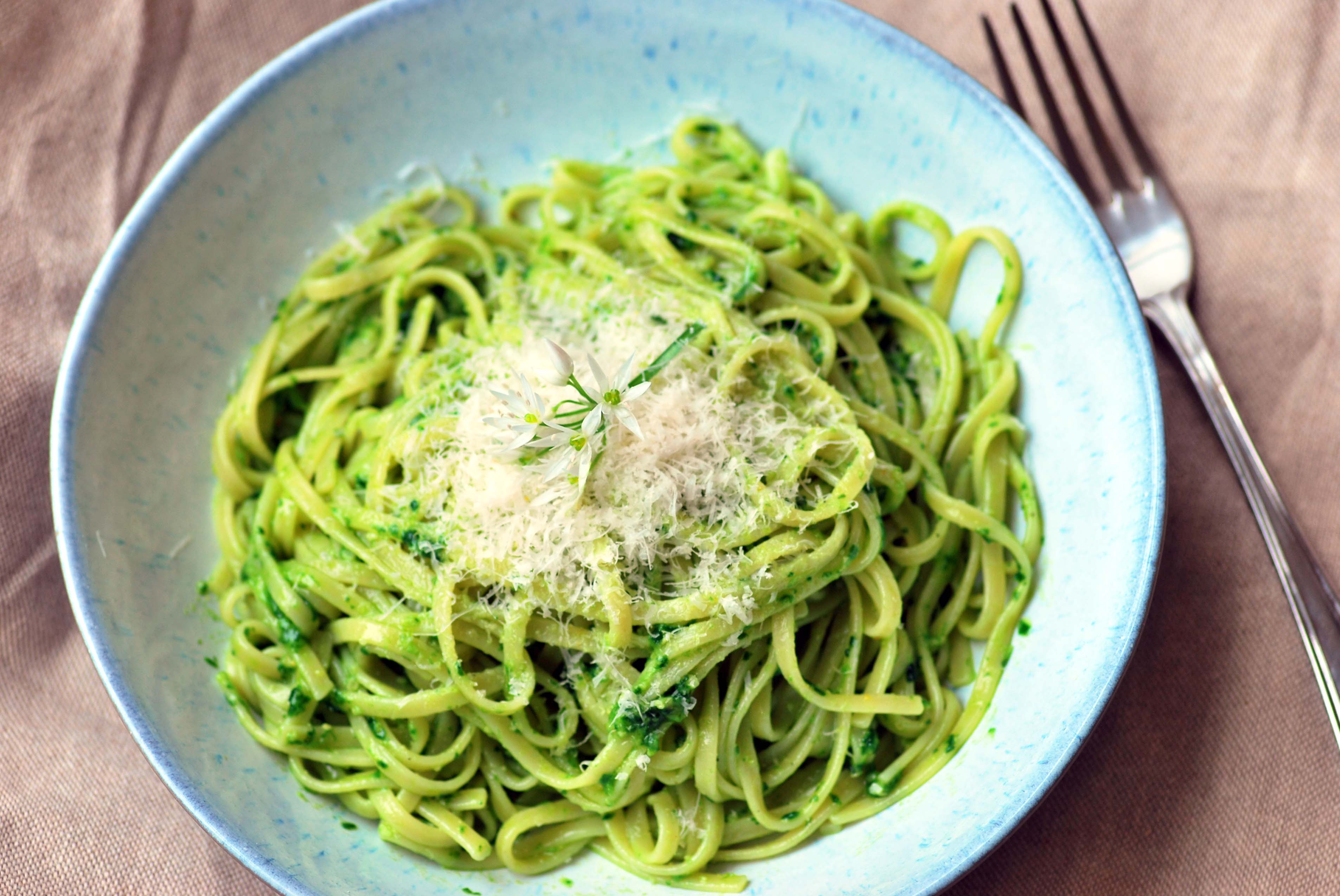 Wild Garlic Pesto - The Literary Chef